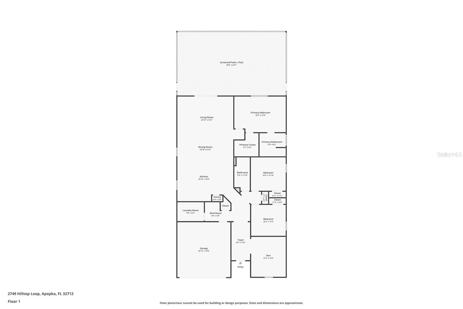 Single Family Residence at 2749 HILLTOP LOOP, APOPKA, photo 5 of 59