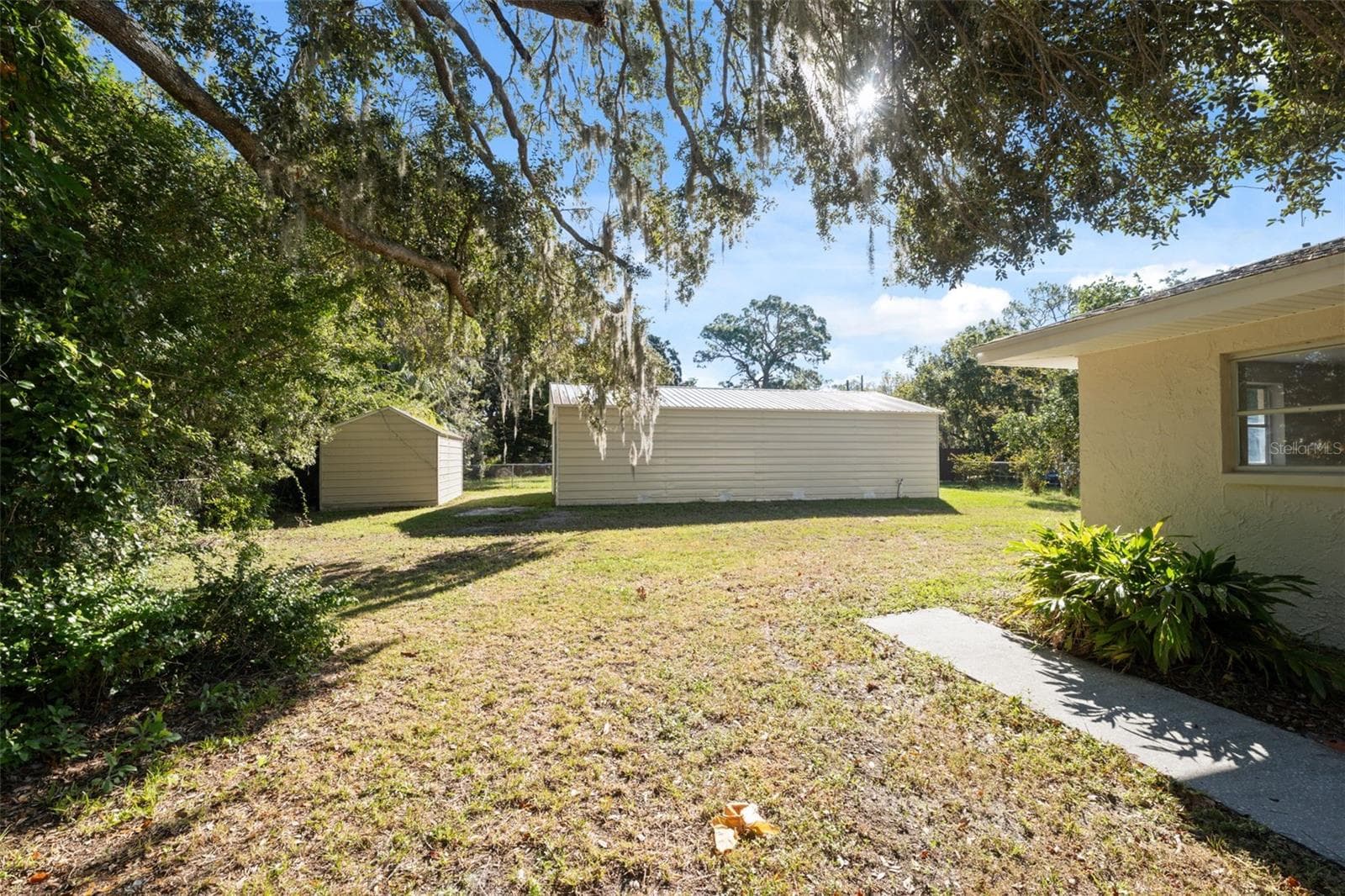 BACKYARD /SHOP - 8103 GULF WAY, HUDSON
