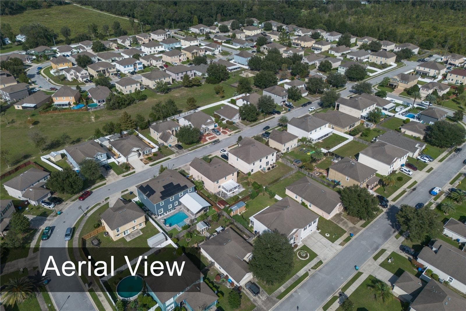 Aerial View - 24533 SW 11TH RD, NEWBERRY