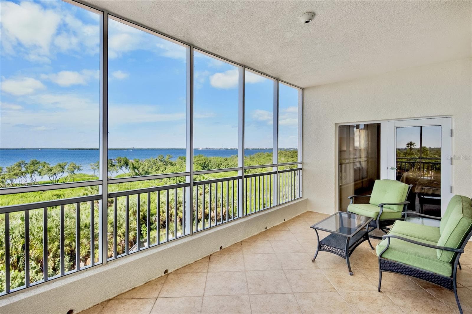 From the balcony you can see the Sunshine Skyway Bridge over Tampa Bay. - 2825 TERRA CEIA BAY BLVD #1402, PALMETTO