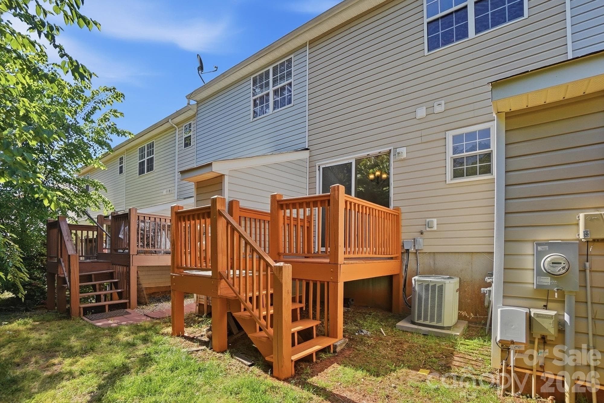 Rear of townhouse - 10584 English Setter Way, Charlotte