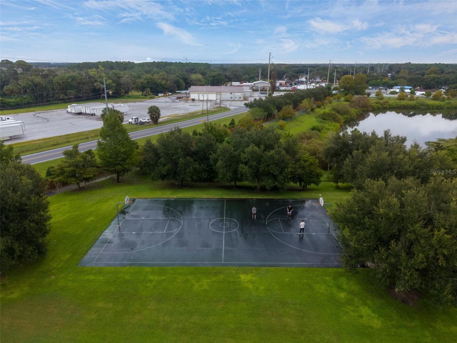 Basketball court - 3026 ZANDER DR, GRAND ISLAND