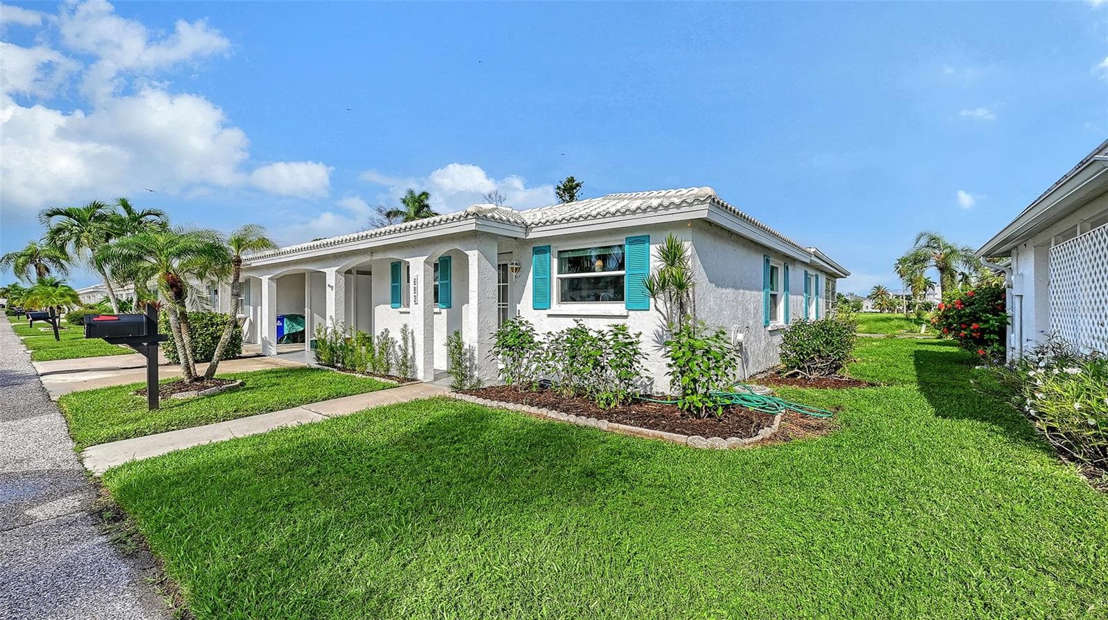 This villa is attached at the carports and is an end unit. - 693 SPANISH DR N #24, LONGBOAT KEY