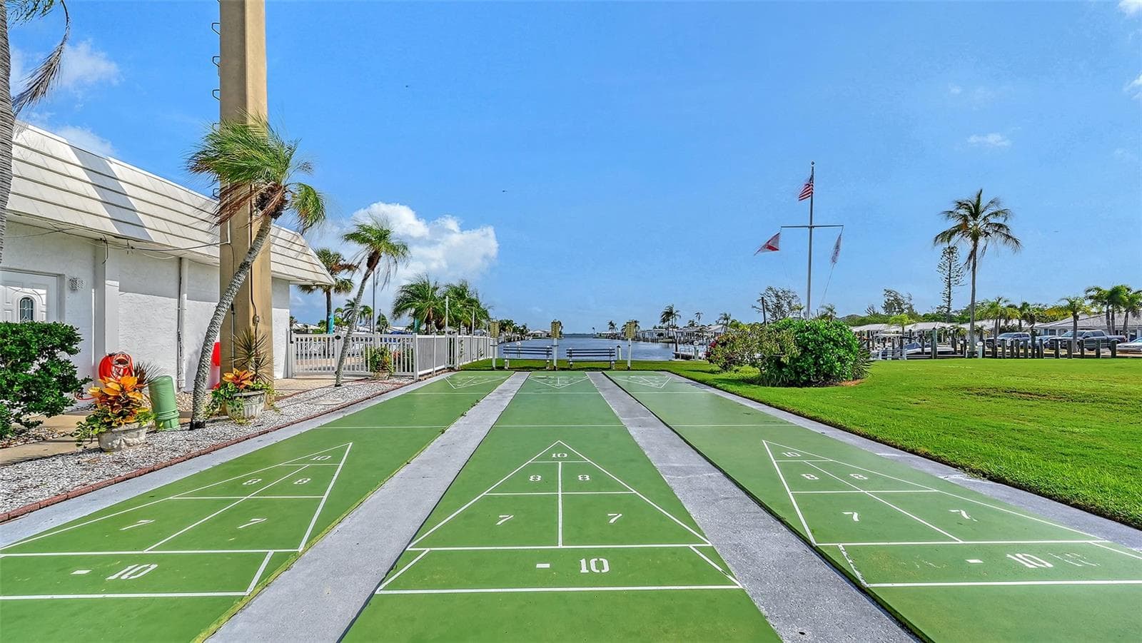 Shuffleboard courts. - 693 SPANISH DR N #24, LONGBOAT KEY