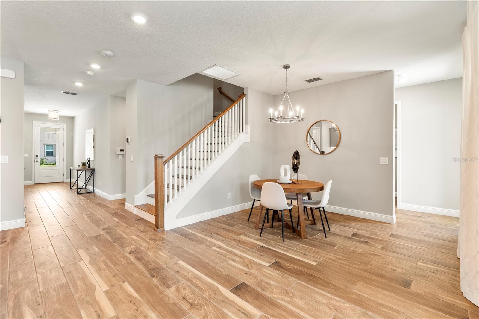 FOYER / DINETTE / STAIR VIEW - 2094 DERWENT DR, DAVENPORT