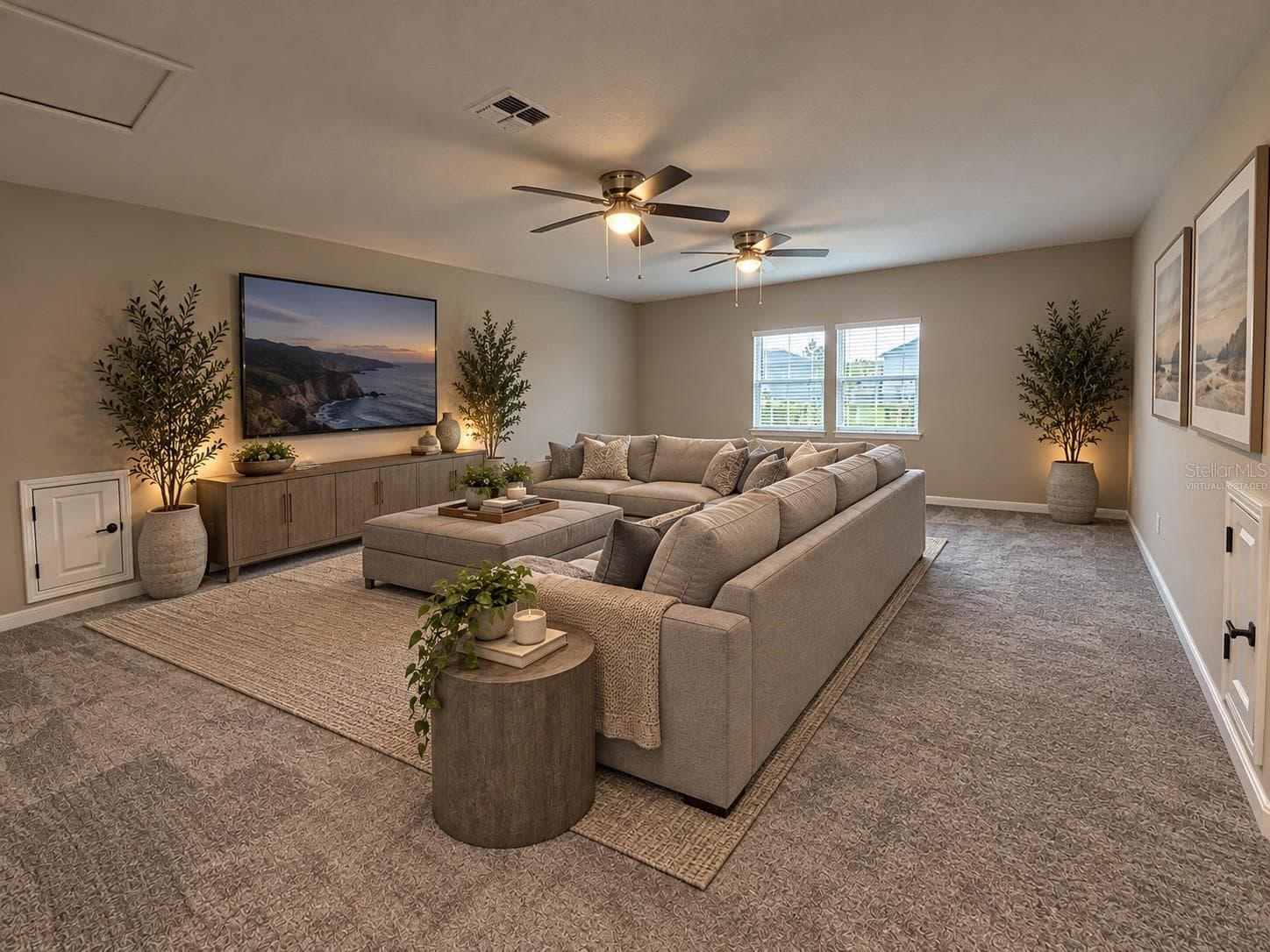 virtually staged - Second Floor Bonus Room - 15363 WILLOW RIDGE DR, MONTVERDE