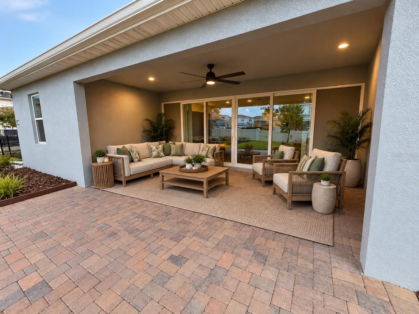 virtually staged - Patio - 15363 WILLOW RIDGE DR, MONTVERDE