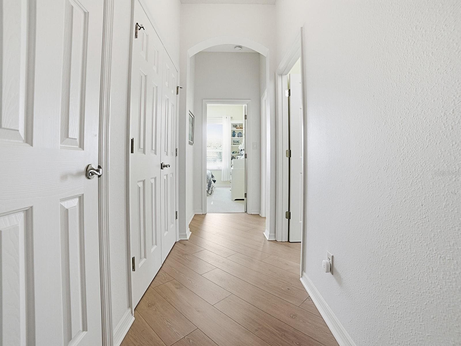 Hallway to the 2 Guest Rooms PLUS a double closet and Another Closet - 4818 SABLE RIDGE CT, LEESBURG