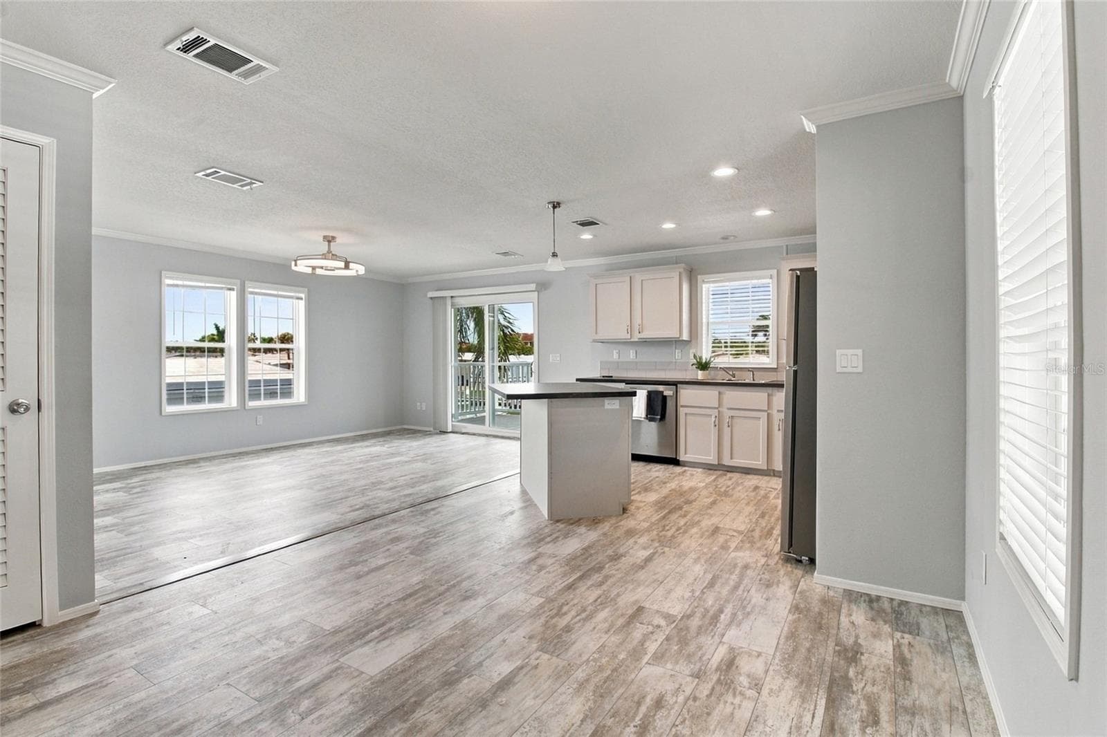 Open Concept Kitchen, LR & DR - 18675 U.S. HIGHWAY 19 N. #349, CLEARWATER