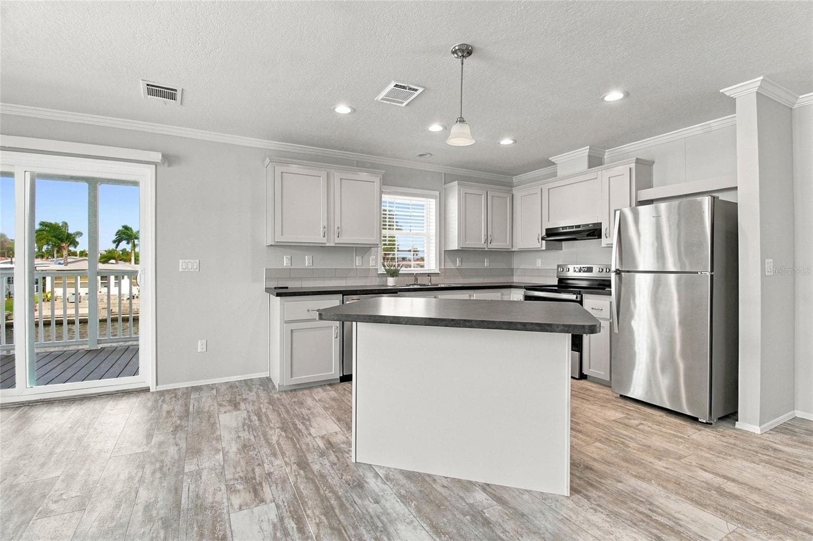 Open Concept Kitchen, LR & DR - 18675 U.S. HIGHWAY 19 N. #349, CLEARWATER