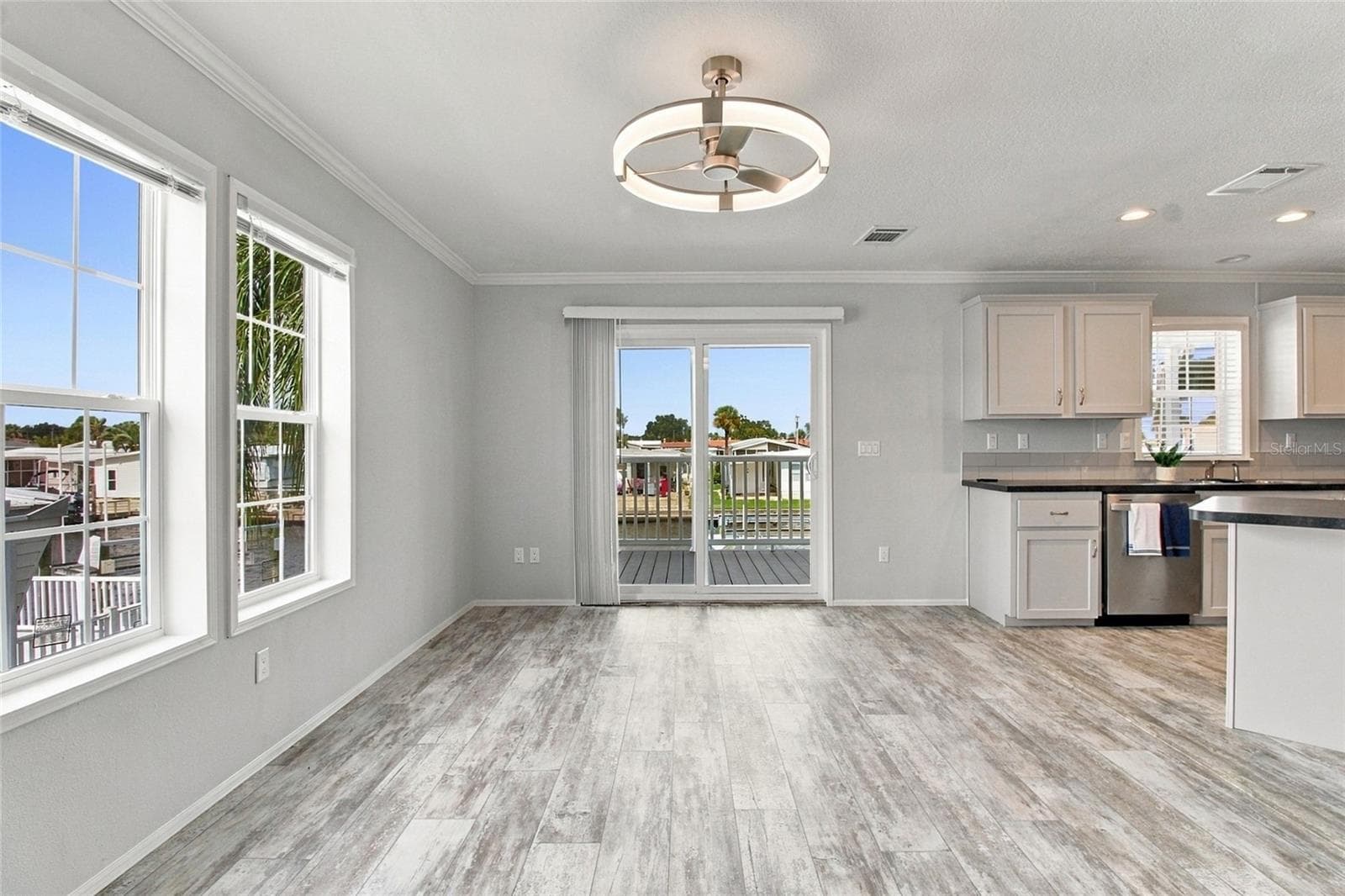 Open Concept Kitchen, LR & DR - 18675 U.S. HIGHWAY 19 N. #349, CLEARWATER