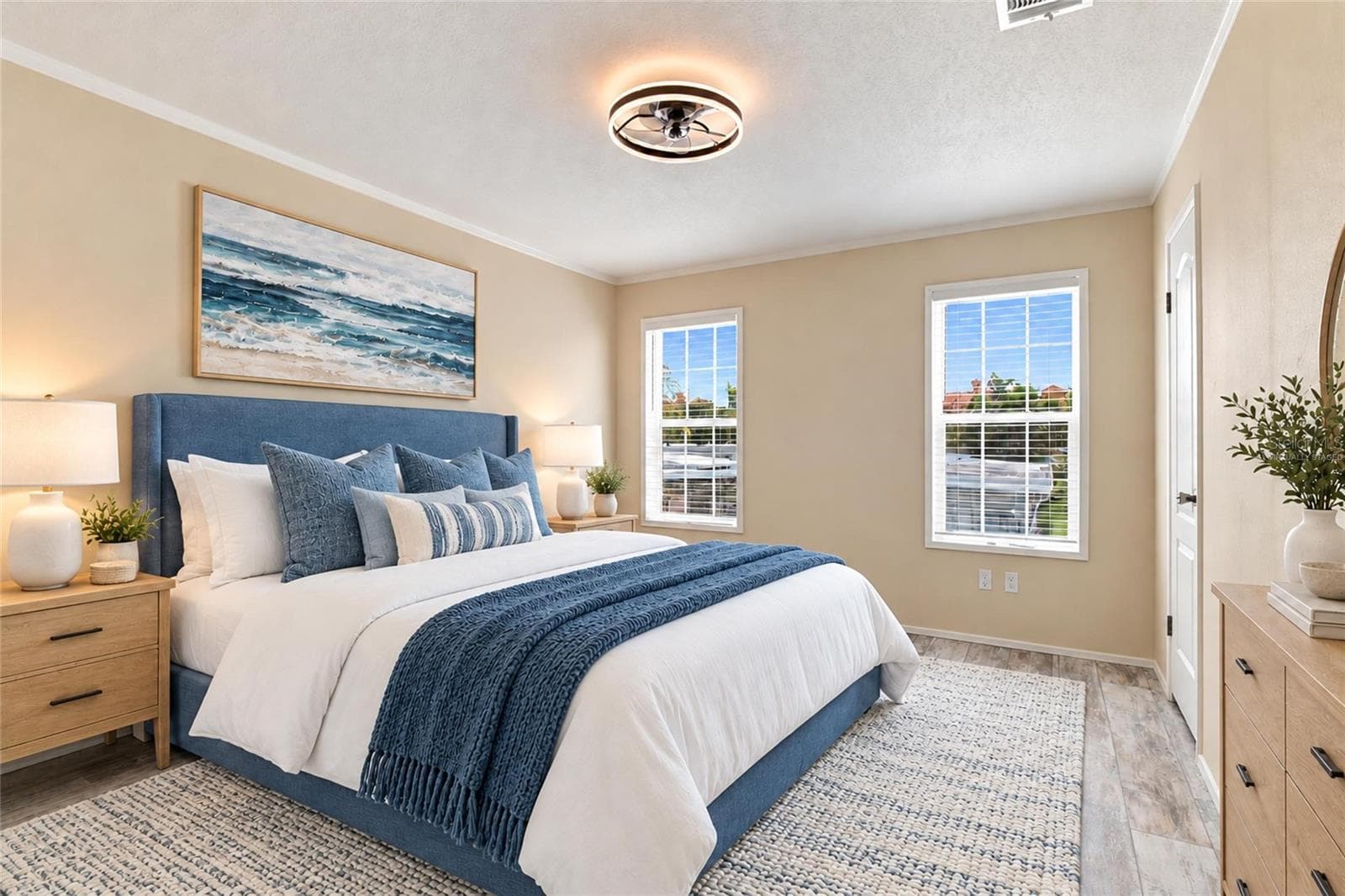 Primary Bdrm Virtually Staged - 18675 U.S. HIGHWAY 19 N. #349, CLEARWATER