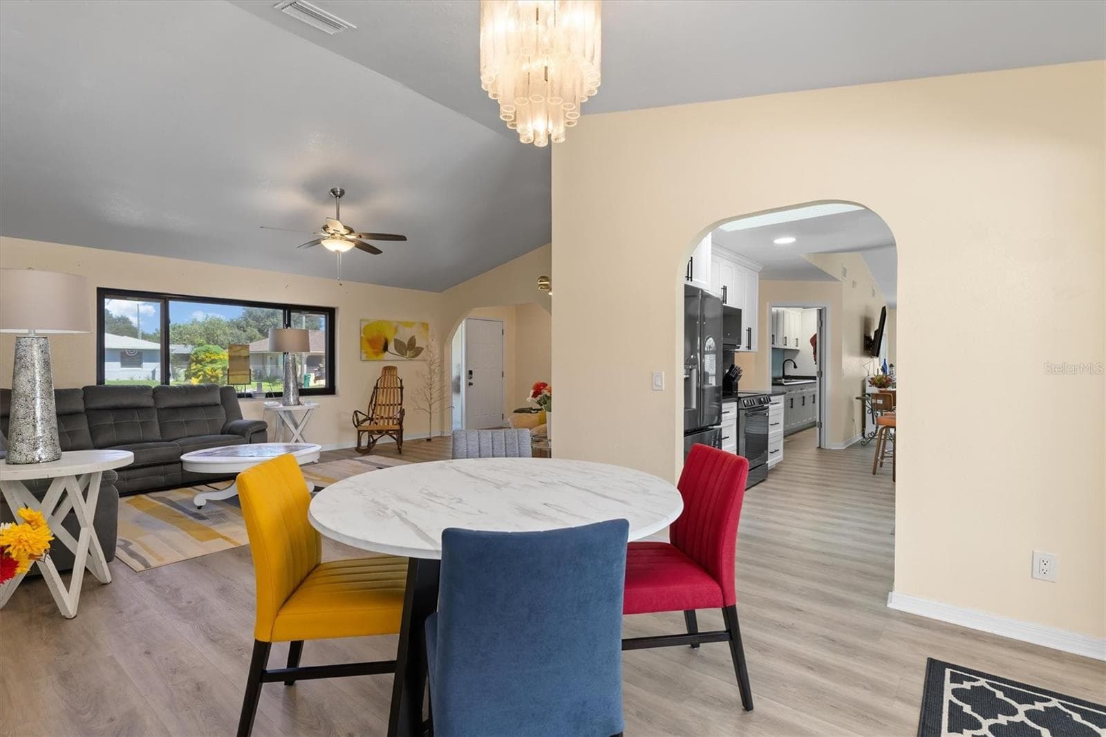 Dining room to kitchen - 21443 SHELDON AVE, PORT CHARLOTTE