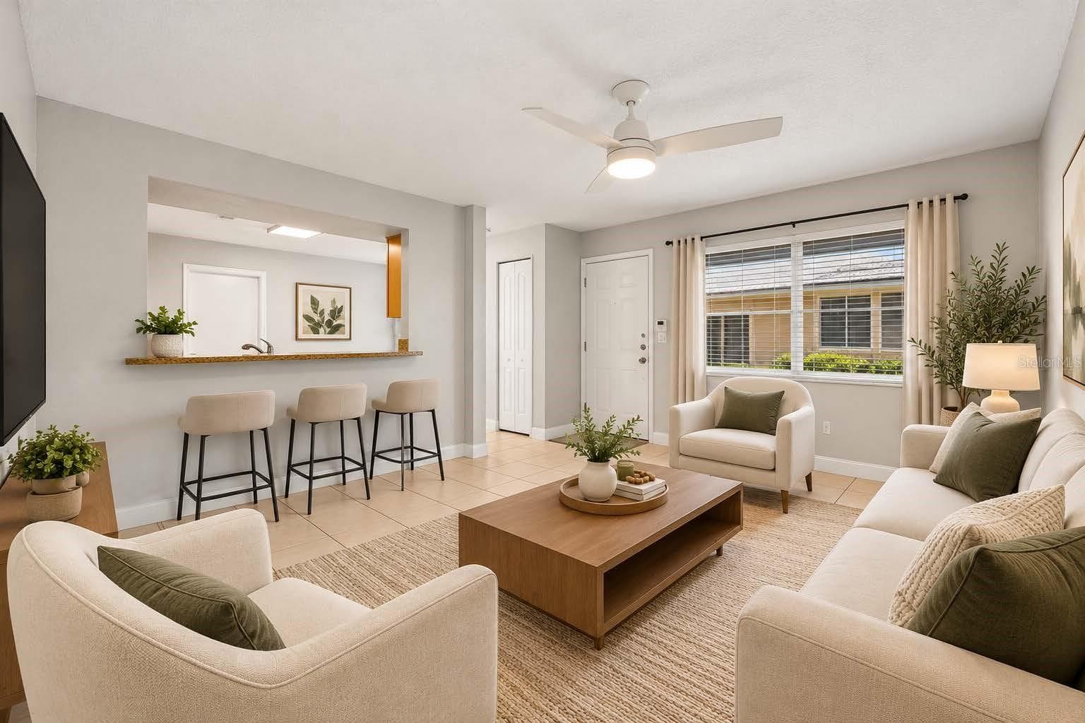 Virtual Staging - 4586 PHEASANT RUN DR #6B, ORLANDO