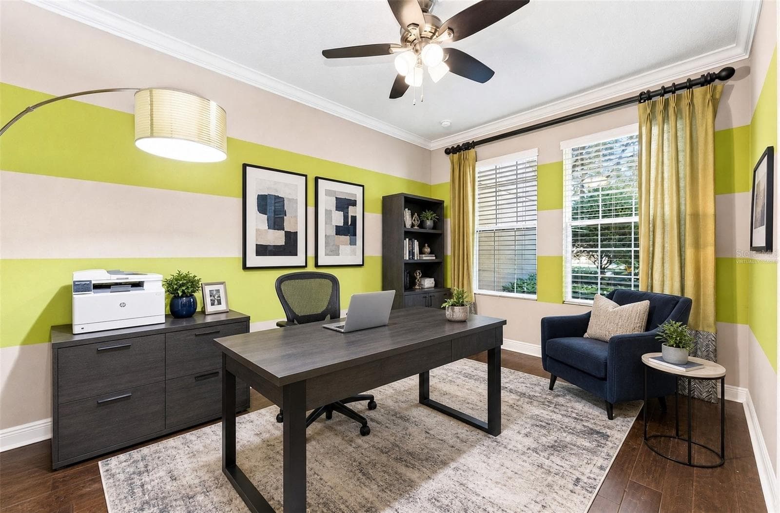 Dedicated office space. Virtually Staged. - 4443 PINE GOLD AVE, APOPKA
