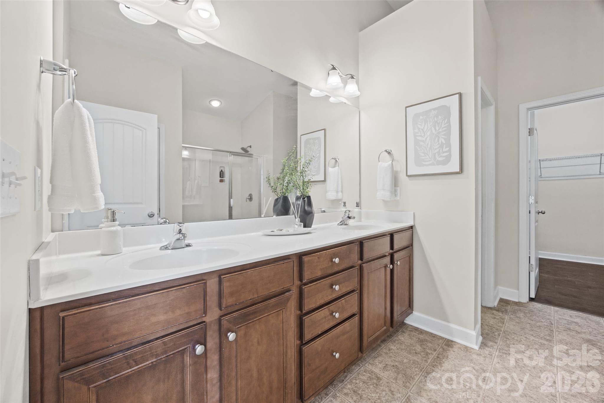 Primary bathroom - 8720 Artesa Mill Lane, Charlotte