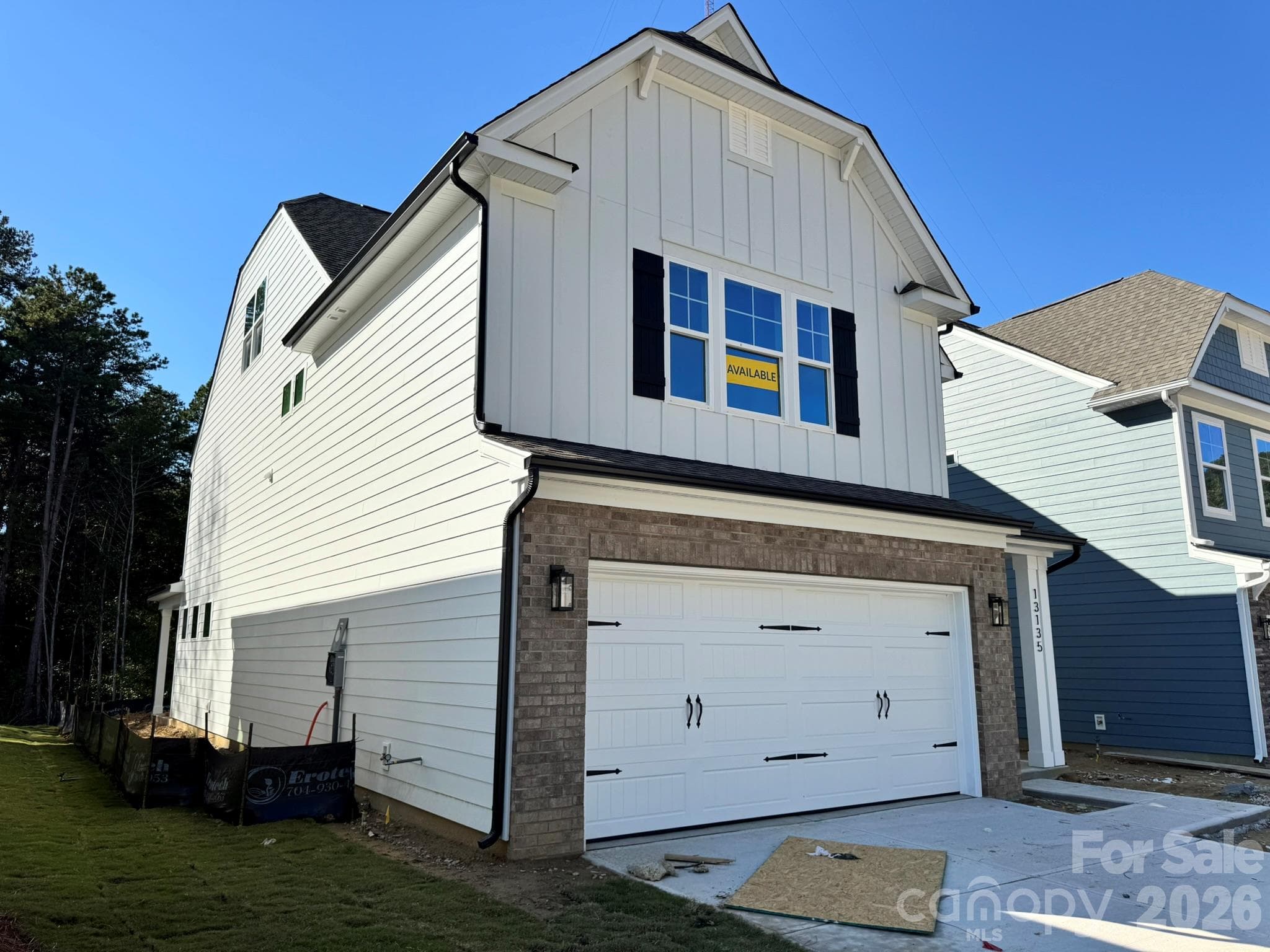 Homesite 32 features a Dillon B floorplan - 13135 Foxberry Road, Charlotte