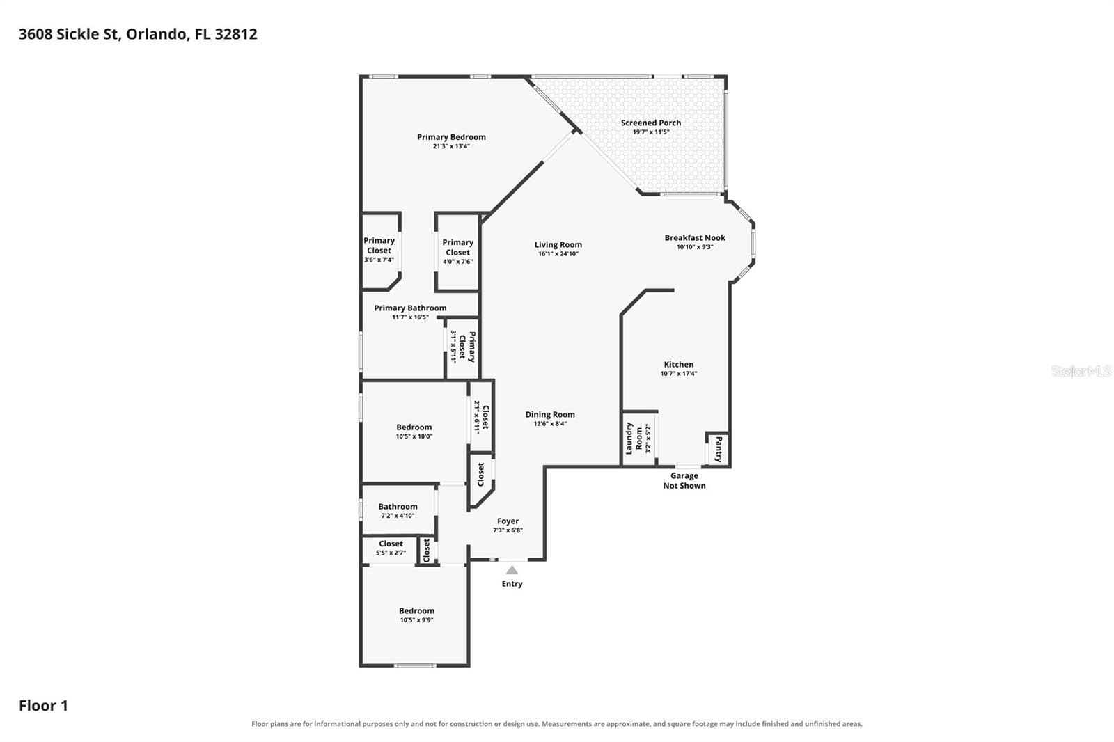 Single Family Residence at 3608 SICKLE ST, ORLANDO, photo 39 of 39