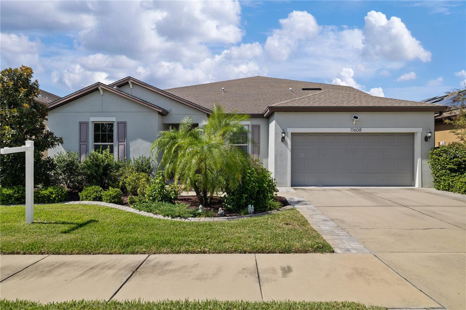 Front of Property - 11608 DUBLIN GRAFTON DR, RIVERVIEW