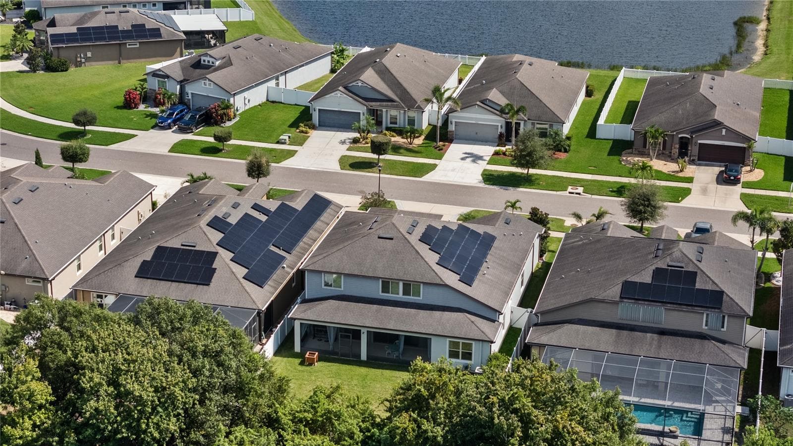 Aerial View of Property - 11608 DUBLIN GRAFTON DR, RIVERVIEW