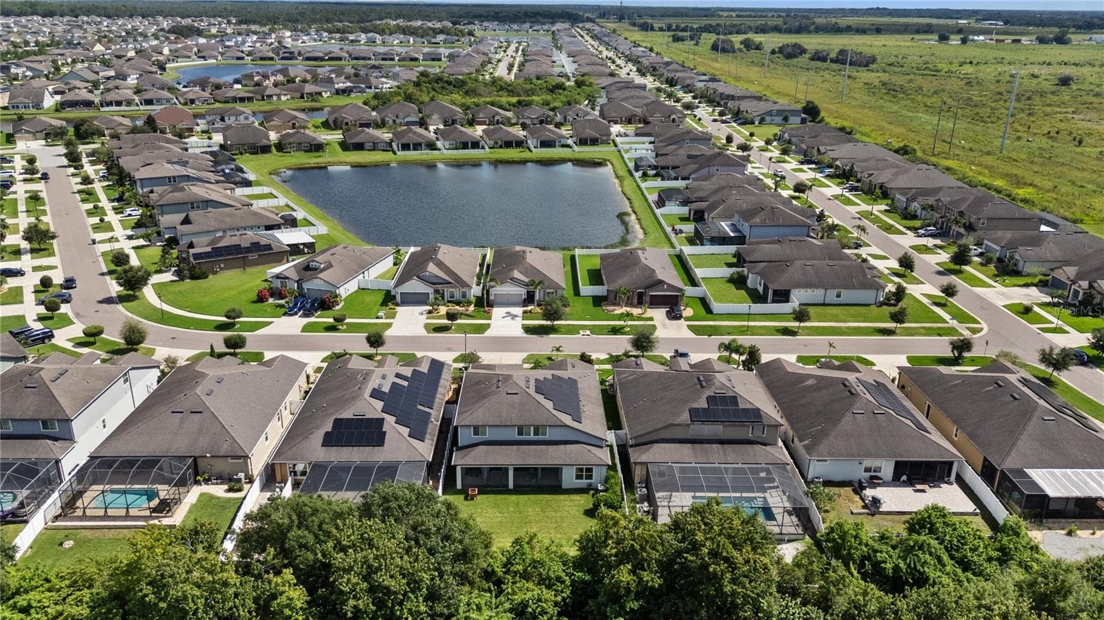 Bird's Eye View of Property - 11608 DUBLIN GRAFTON DR, RIVERVIEW