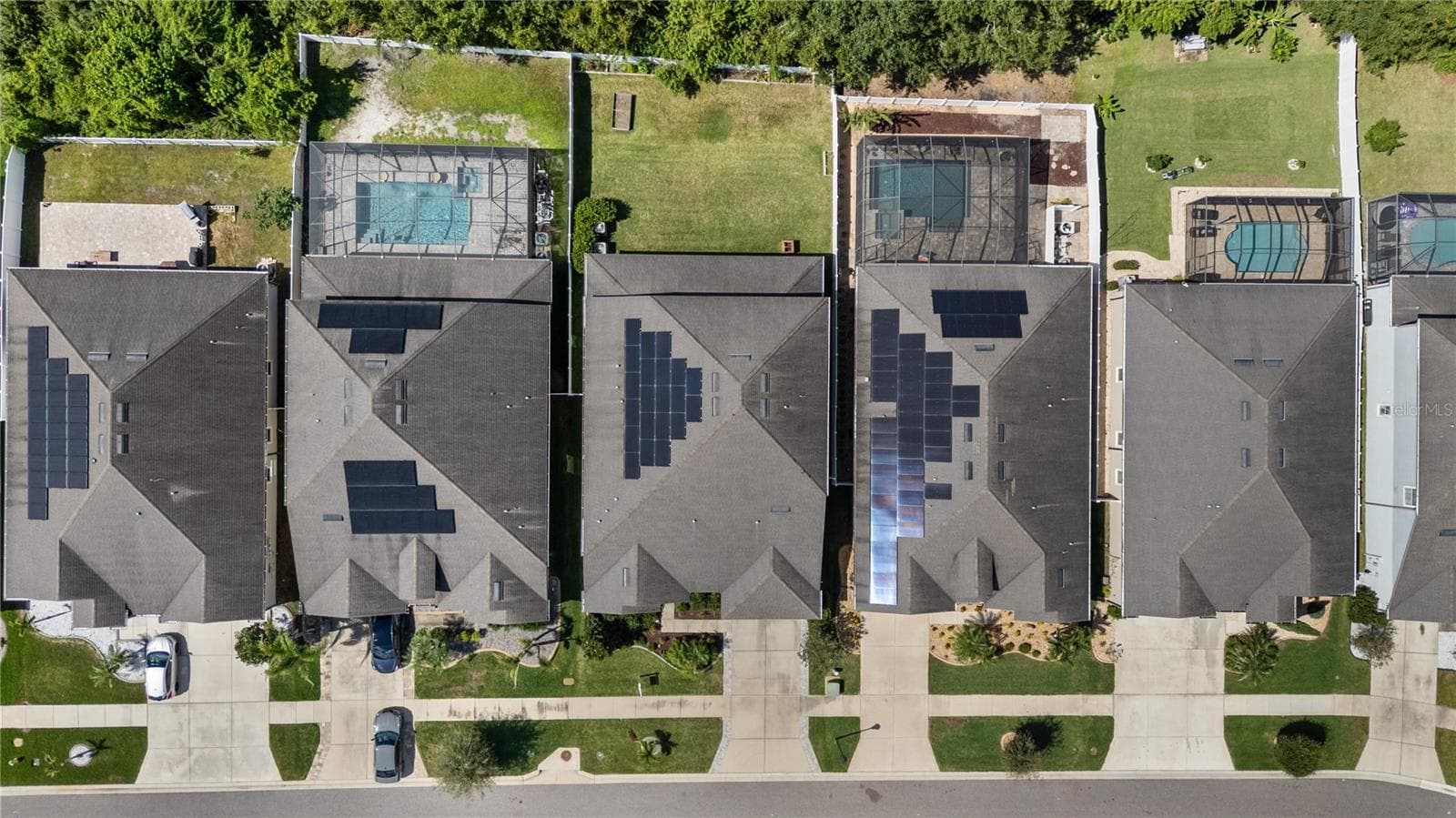 Top-Down Aerial View of Property - 11608 DUBLIN GRAFTON DR, RIVERVIEW