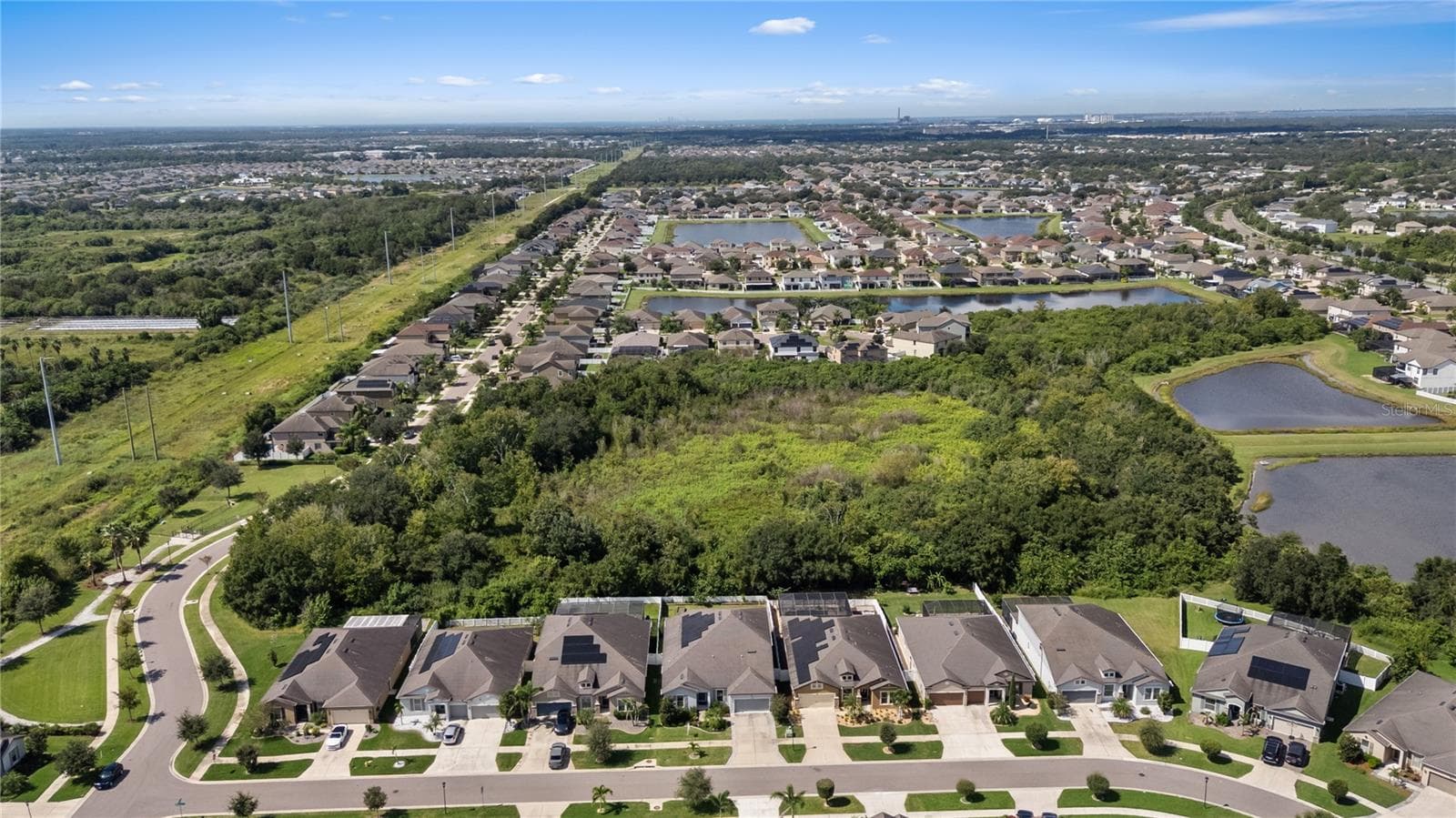 Bird's Eye View of Property - 11608 DUBLIN GRAFTON DR, RIVERVIEW