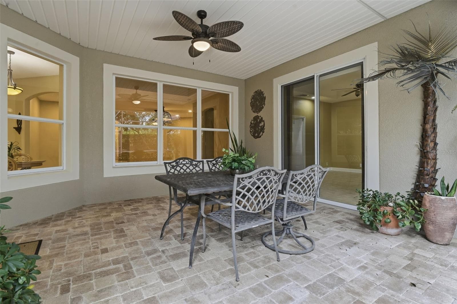 BACK COVERED PATIO - 1609 VICTORIA GARDENS DR, DELAND