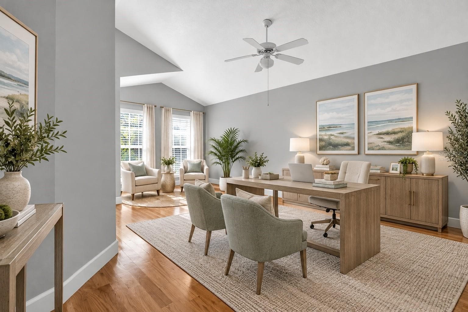 Virtually Staged for Recreation Room - 660 DELMAR TER S, ST PETERSBURG