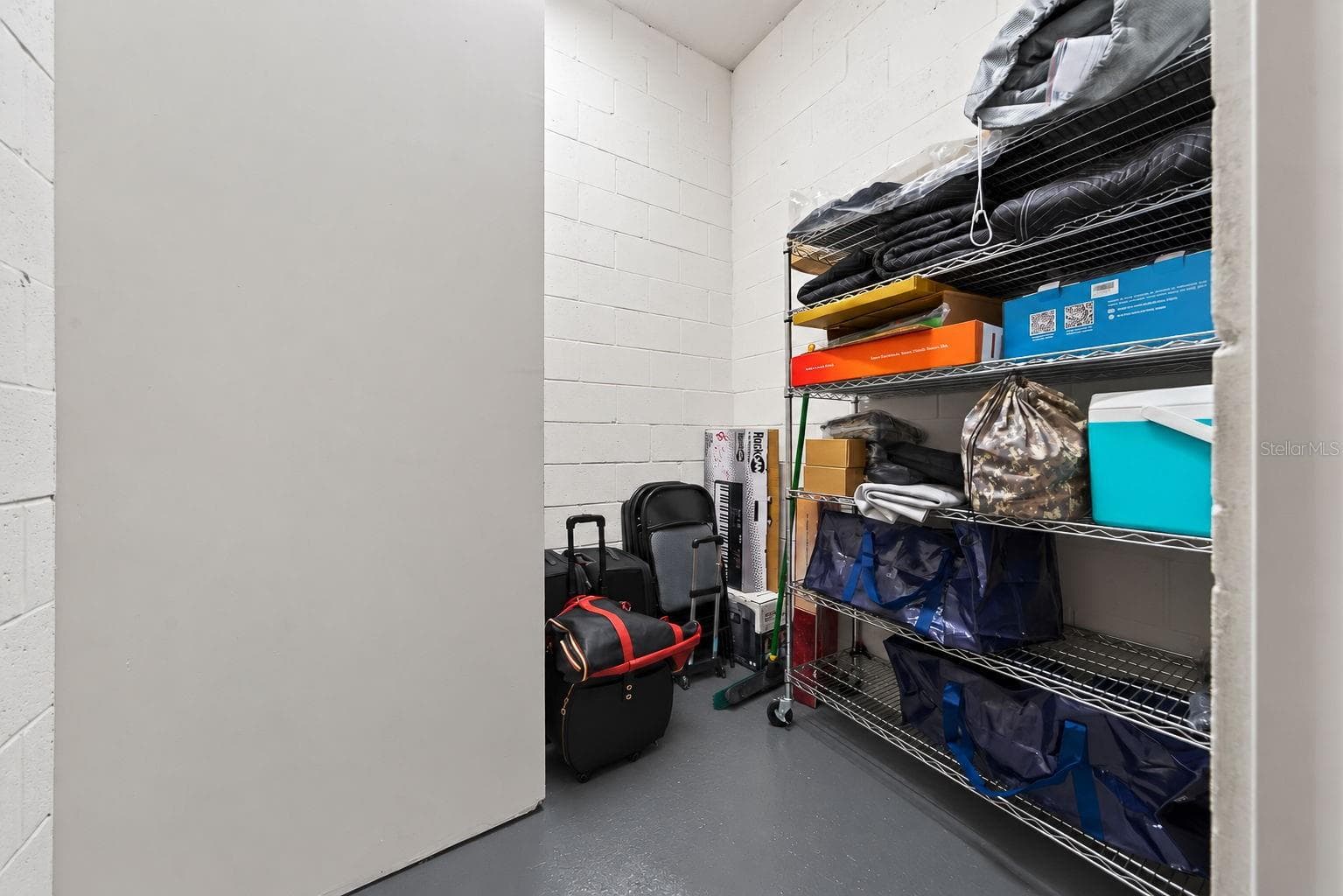 In Residence 1604- Balcony Walk-In Storage off Guest Ensuite 3 - 540 N TAMIAMI TRL #1604, SARASOTA