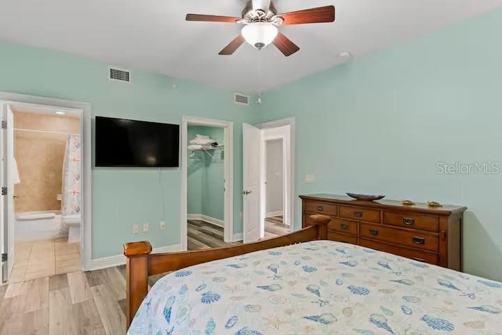 Second Bedroom with ensuit - 100 BAYSIDE DR #101, CLEARWATER