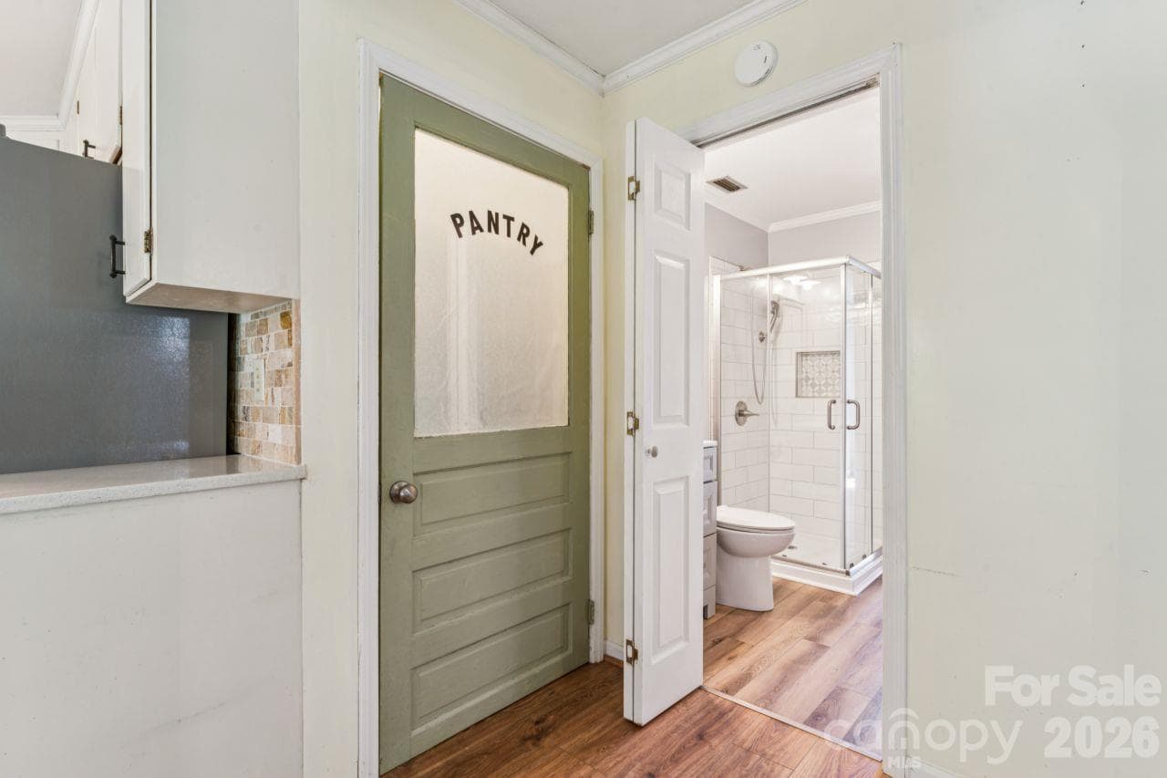 Walk in pantry - 340 Homer Corriher Road, China Grove