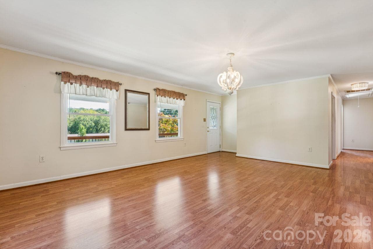 Living room or dining room (currently being used as a dining room) - 340 Homer Corriher Road, China Grove