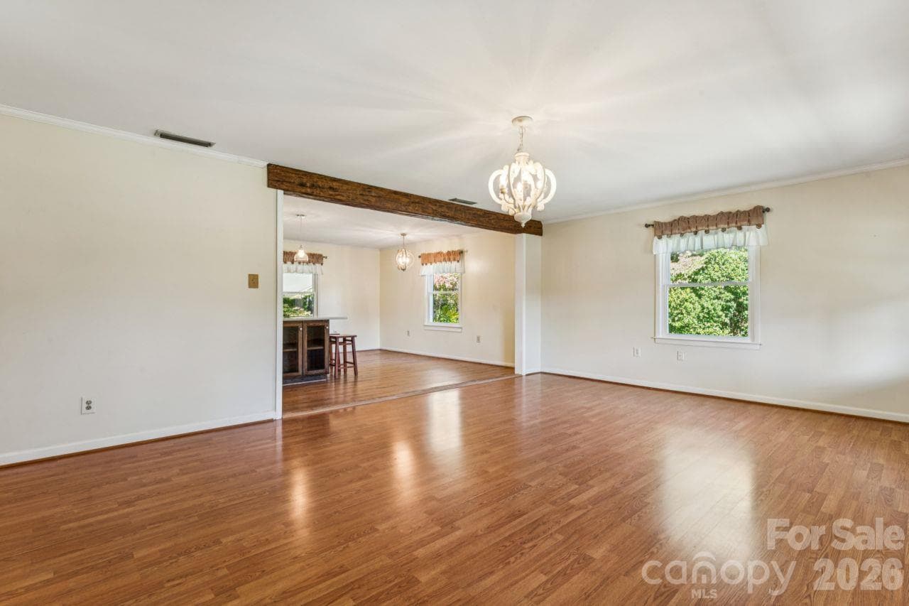 Living room or dining room (currently being used as a dining room) - 340 Homer Corriher Road, China Grove