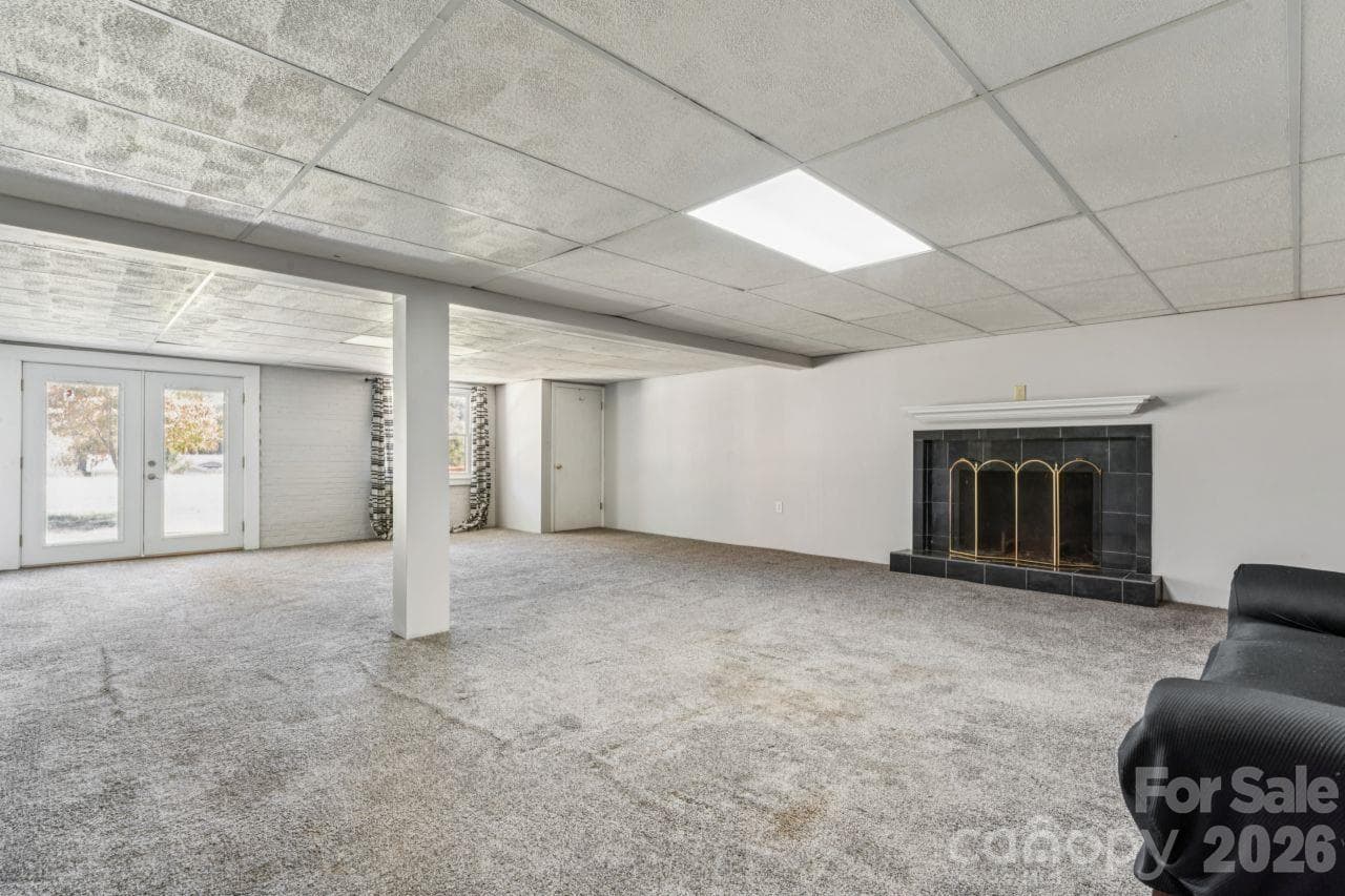 finished basement - 340 Homer Corriher Road, China Grove