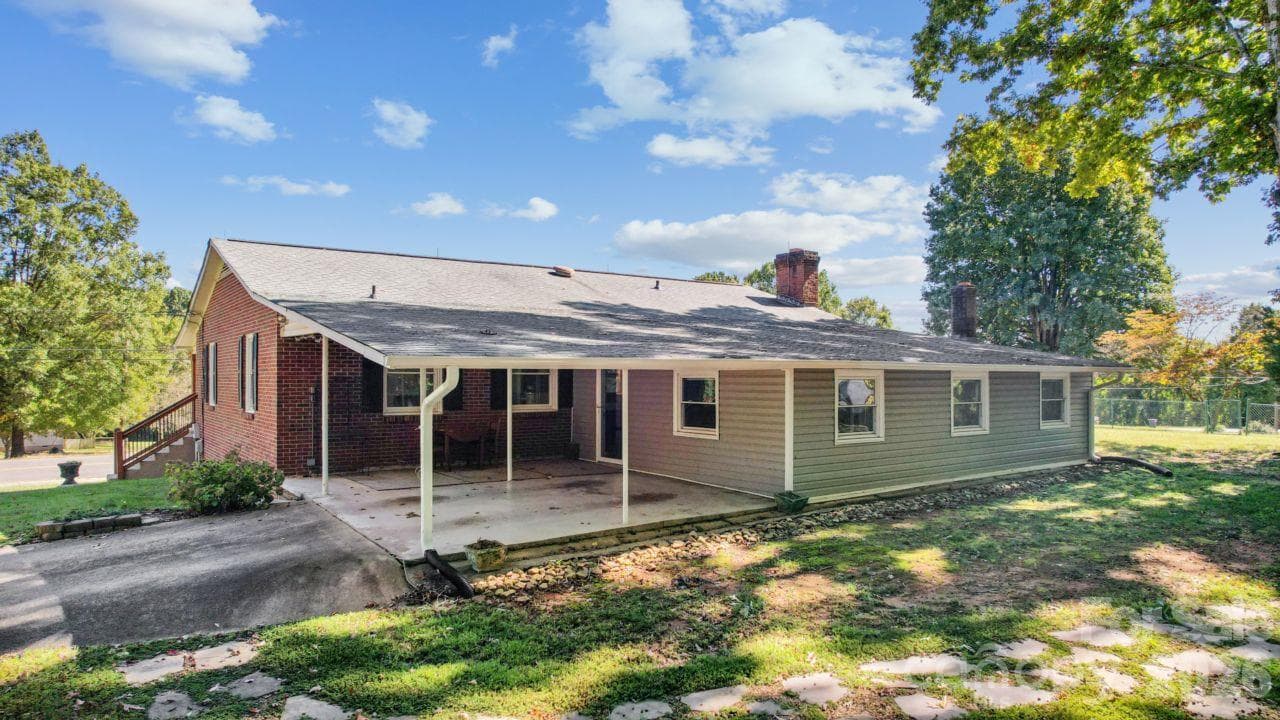 back of home - 340 Homer Corriher Road, China Grove