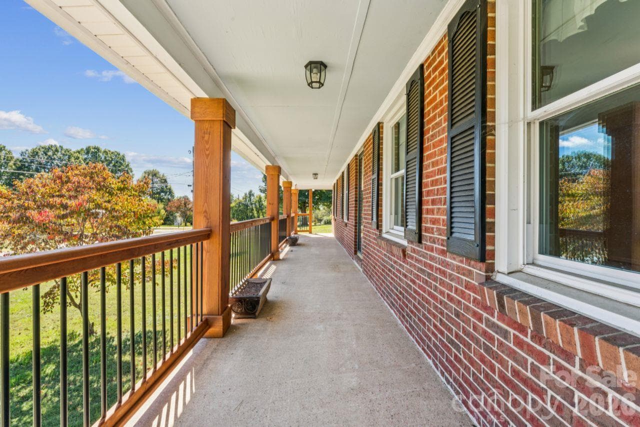 front porch - 340 Homer Corriher Road, China Grove