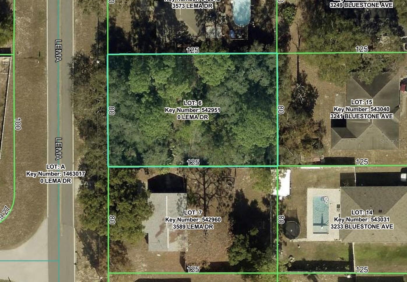 Land at 3581 LEMA DR, SPRING HILL, photo 2 of 2