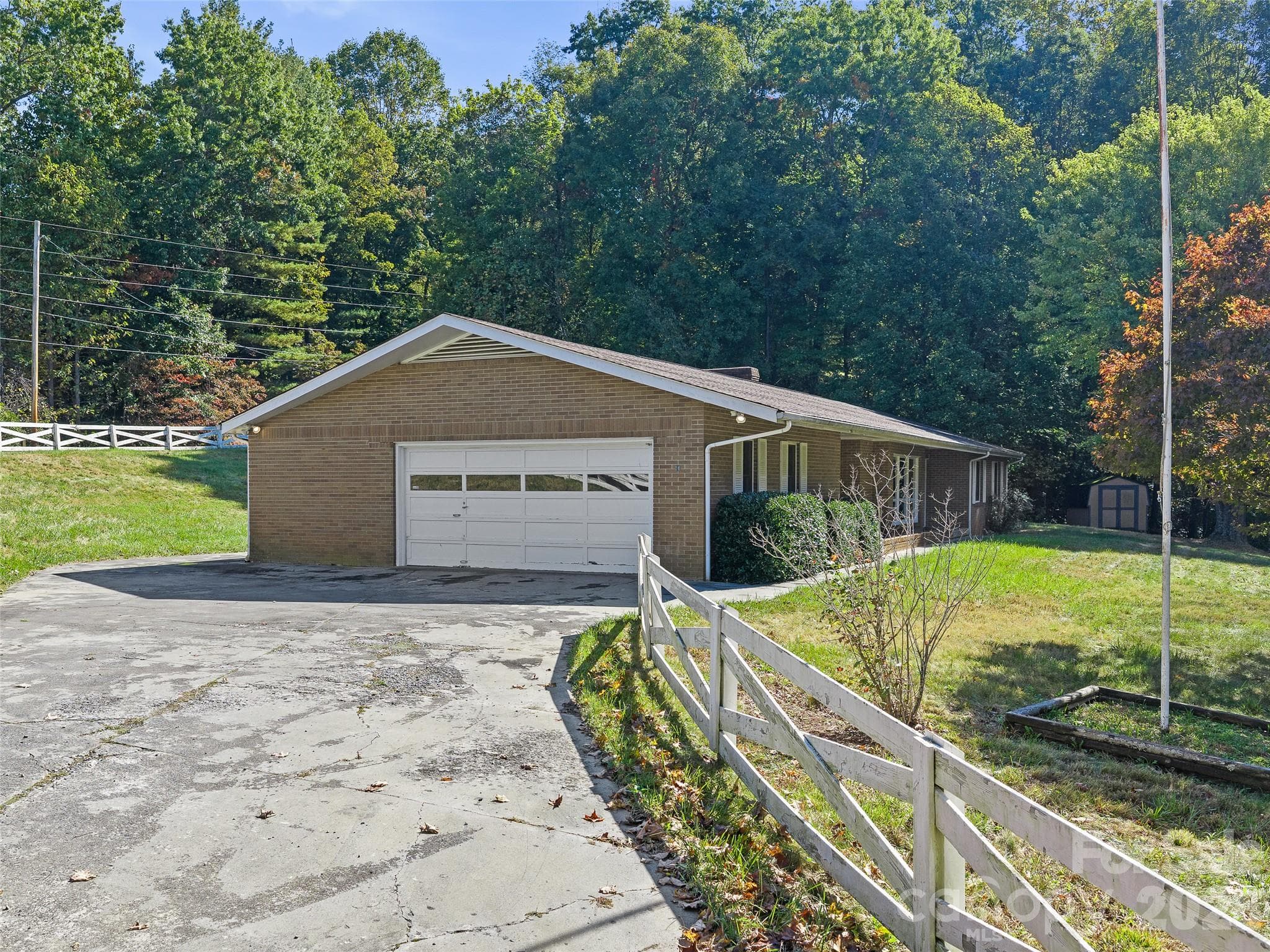 Two-Car Garage and Driveway - 198 Roland Hill Road, Burnsville