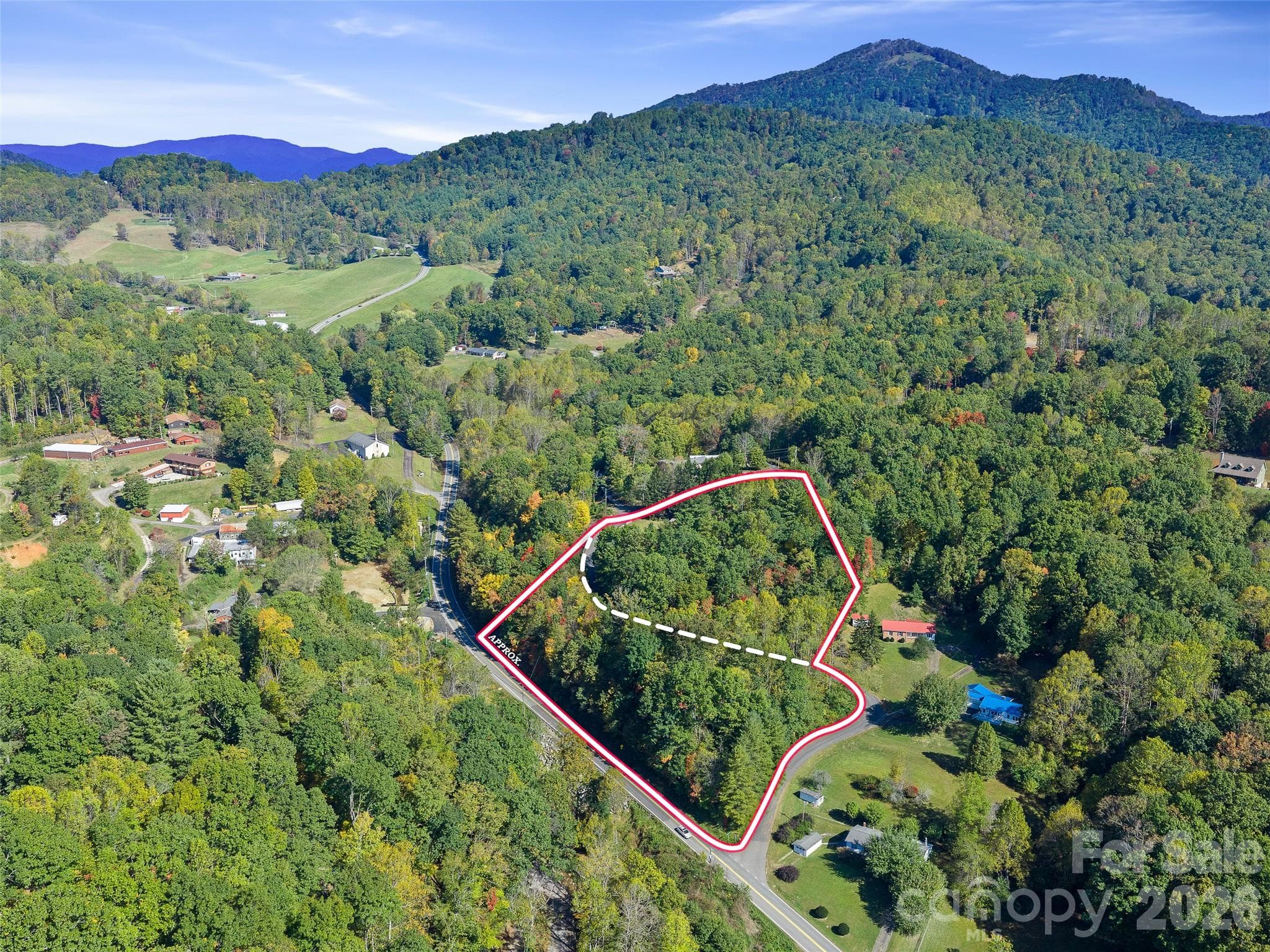 Approximate Lot Lines - 198 Roland Hill Road, Burnsville