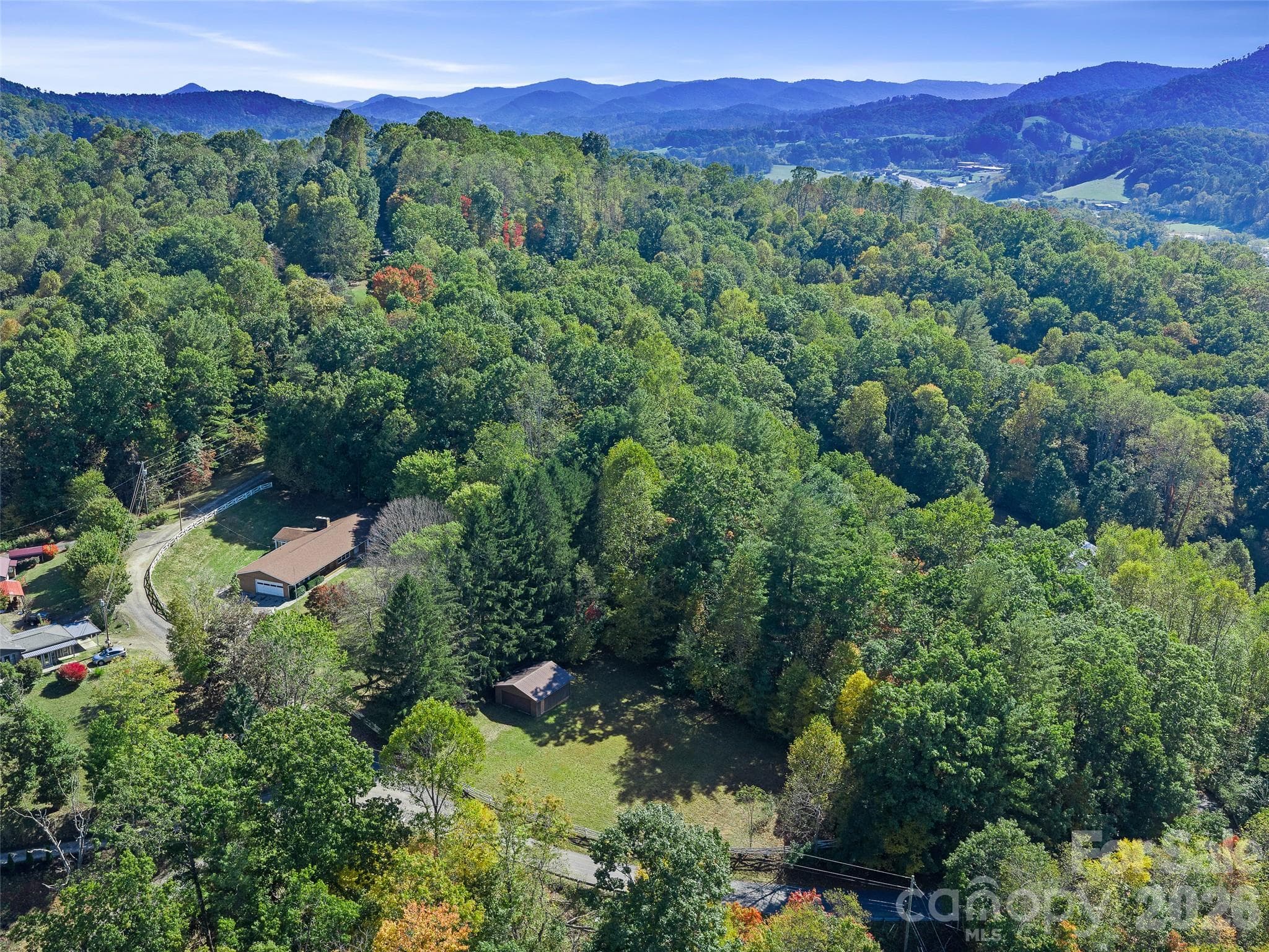 Birds-Eye-View of Property - 198 Roland Hill Road, Burnsville