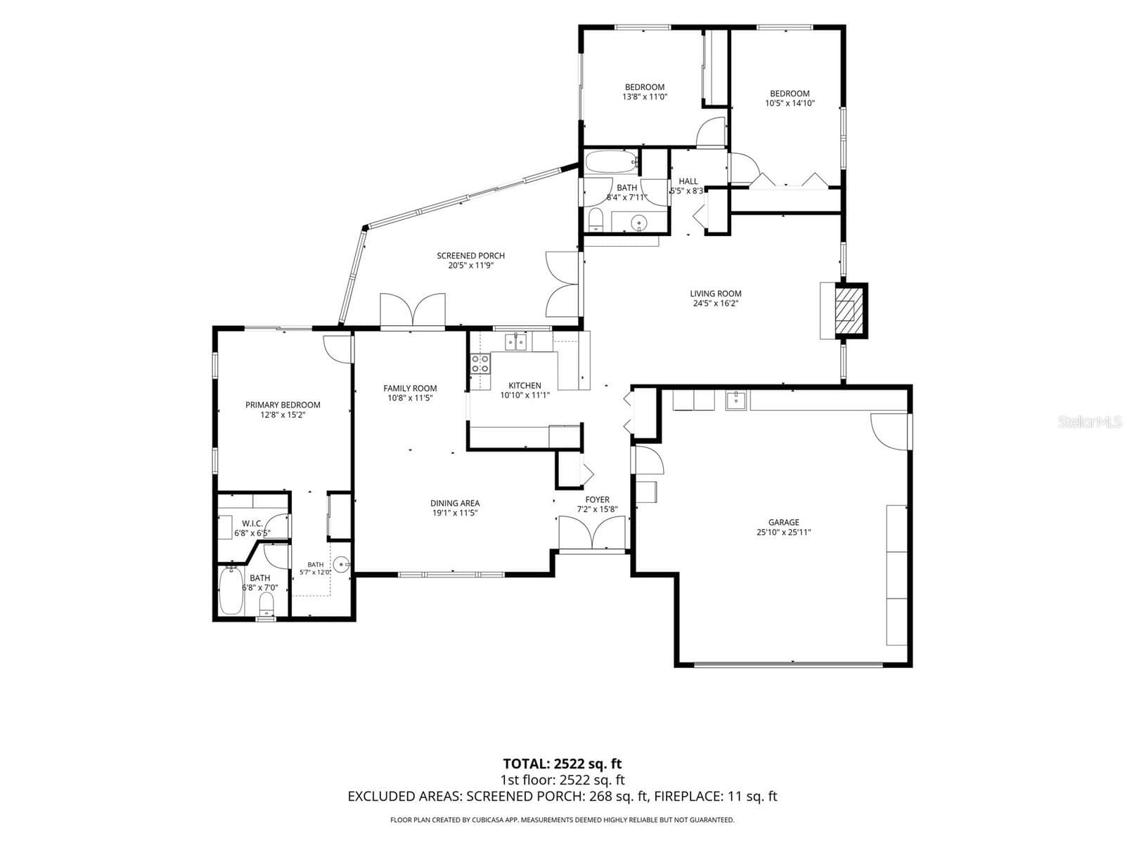 Floor Plan - 3300 MEADOW VIEW LN, PALM HARBOR