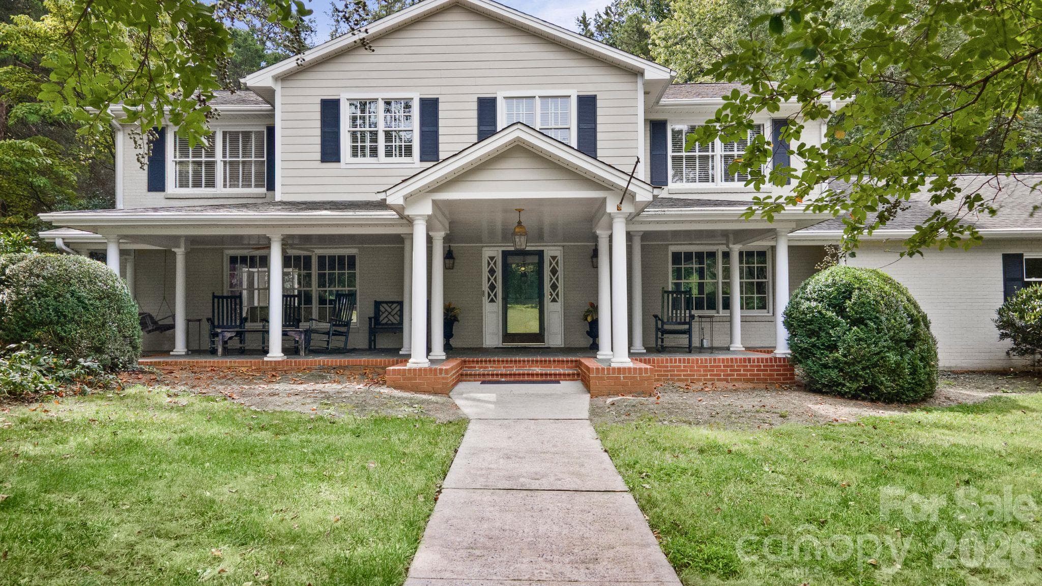 Beautiful, traditional home set on 8.75 acres of private land - 2006 Grey Road, Davidson