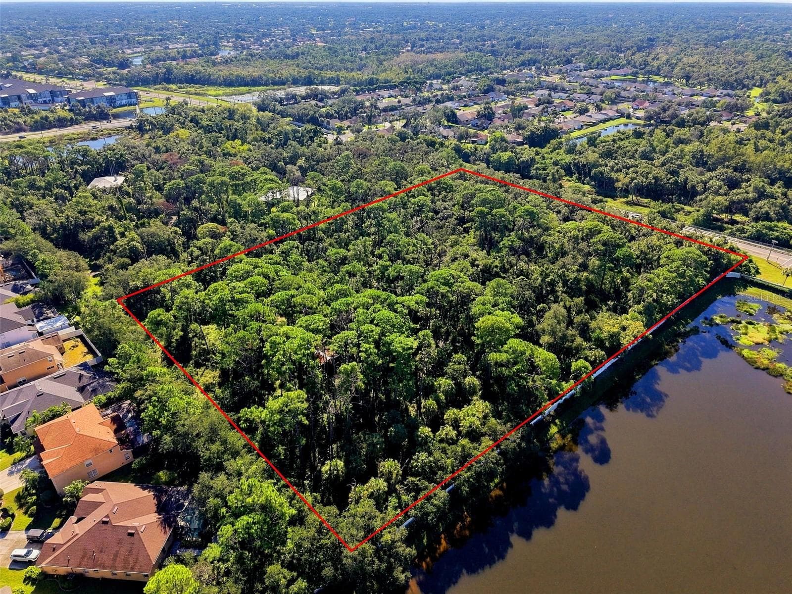 Aerial view from NW corner of parcel - 68TH AVE E, SARASOTA