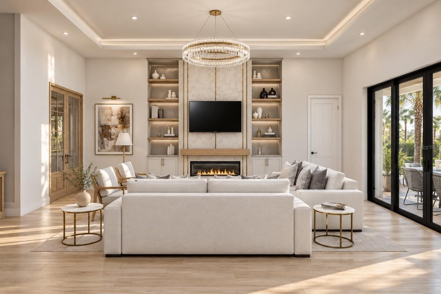 Elegant Living room - 372 BAYVIEW DR NE, ST PETERSBURG