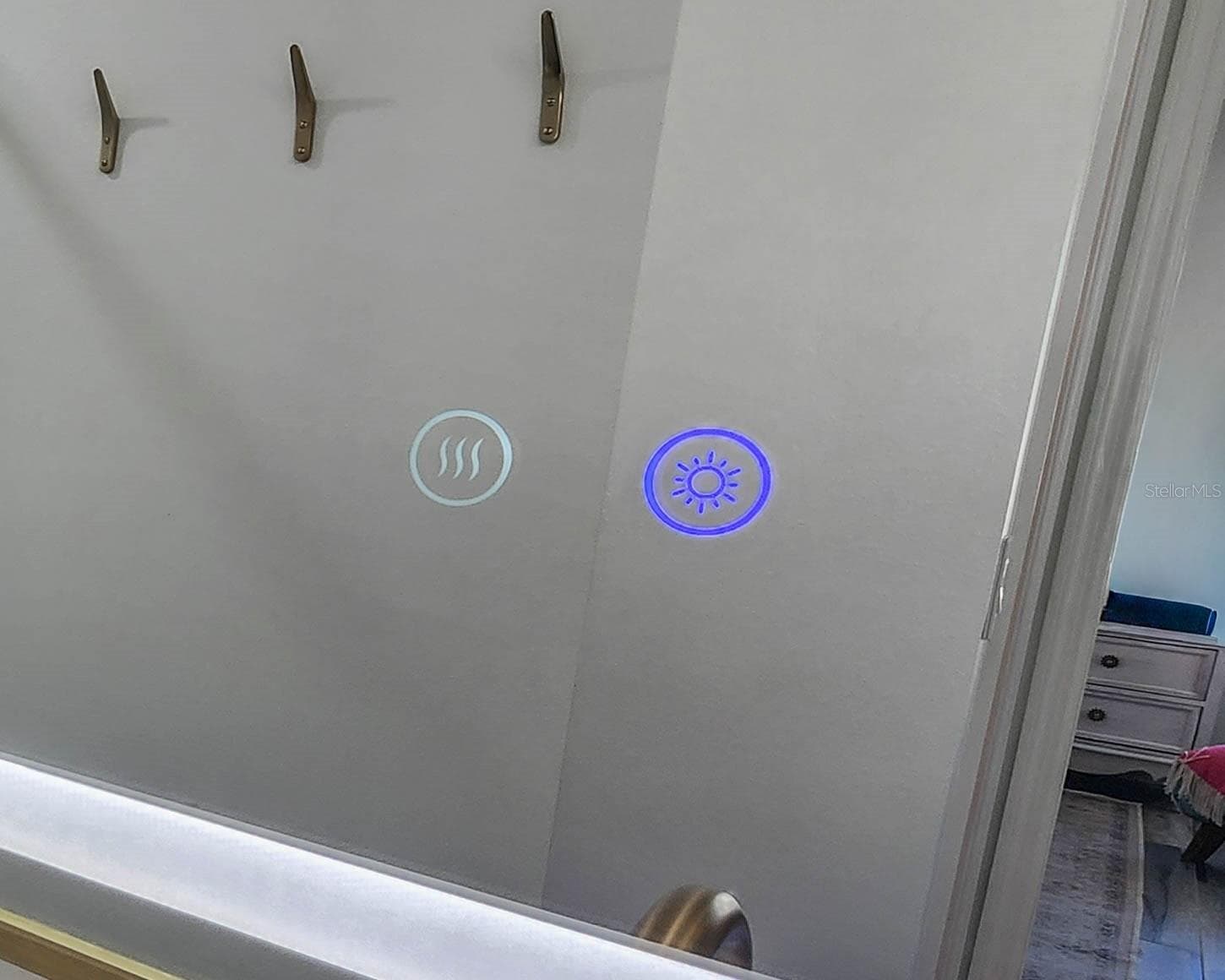 Lighted anti-fog mirrors - 118 FERNDALE LN, PALM COAST