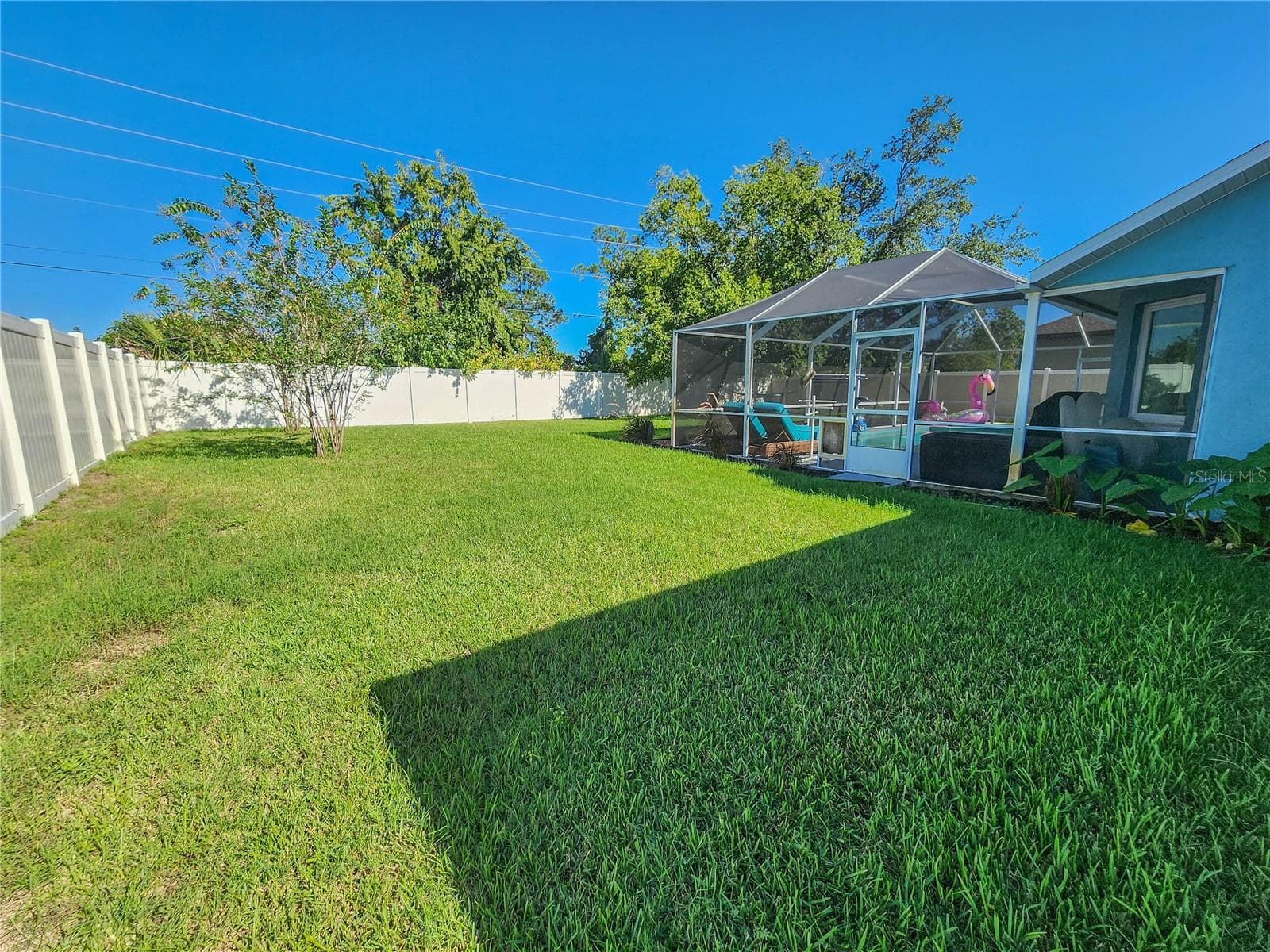 Back yard - 118 FERNDALE LN, PALM COAST