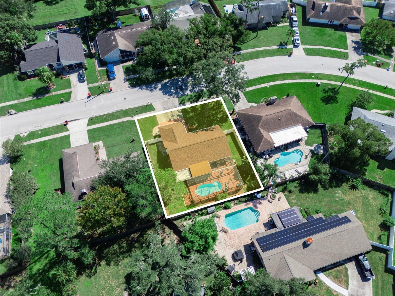 Aerial - 812 SANDALWOOD DR, PLANT CITY