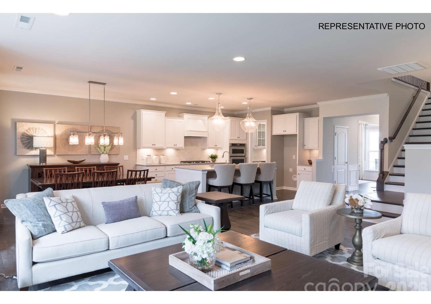 Large gathering room... - 7689 Pedigree Circle, Lancaster