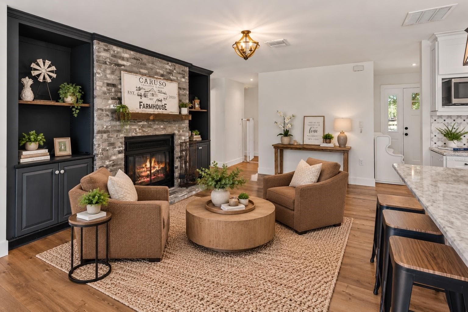 Virtually staged Sitting Area - 2670 MILLS CREEK RD, CHULUOTA
